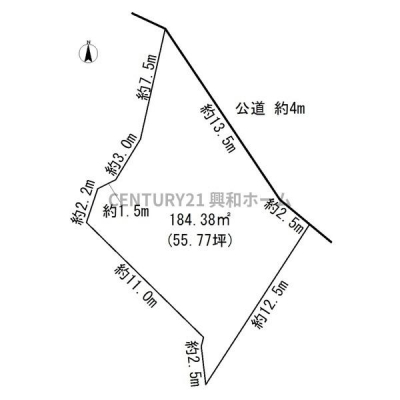 �Ԏ��}�@�y���i�z1600���~���y�n�ʐρF184.38�������[�g���i55.77�؁j���ؒP���F28.7���~���p�r�n��F���ƒn�恜���؂����F80�����e�ϗ��F400��