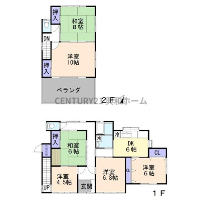 �Ԏ��}�@�y���i�z350���~���y�n�ʐρF231.82�������[�g���i70.12�؁j�������ʐρF68.22�������[�g���i20.63�؁j���Ԏ�F6DK���z�N���F1967�N12��