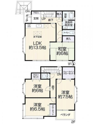 �Ԏ��}�@�y���i�z3799���~���y�n�ʐρF129.93�������[�g���i39.30�؁j�������ʐρF118.82�������[�g���i35.94�؁j���Ԏ�F4LDK���z�N���F1996�N9��